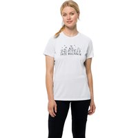 Jack Wolfskin Morobbia Vent Support System T-Shirt Women M white cloud White Cloud von Jack Wolfskin