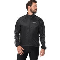 Jack Wolfskin Morobbia Wind Jacket Men M black black von Jack Wolfskin