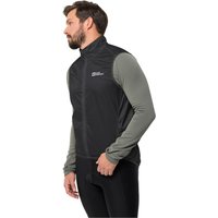 Jack Wolfskin Morobbia Wind Vest Men S black black von Jack Wolfskin