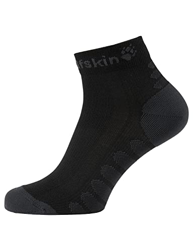 Jack Wolfskin MULTIFUNCTION SOCK LOW CUT, schwarz, S von Jack Wolfskin