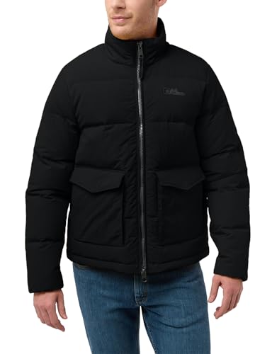 Jack Wolfskin Herren Nordlicht Jkt M Daunenjacke, Schwarz, S EU von Jack Wolfskin