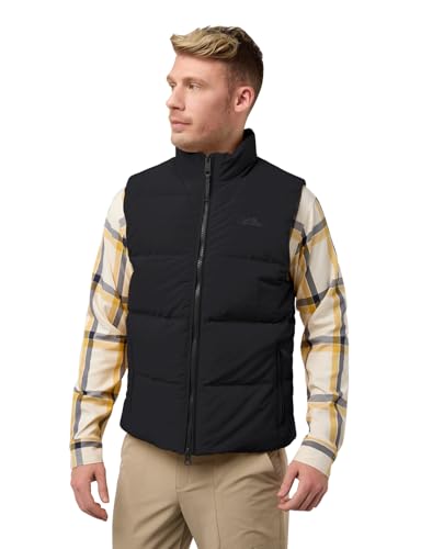 Jack Wolfskin Herren Nordlicht Vest M Weste, Schwarz, XL EU von Jack Wolfskin