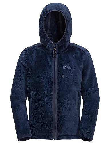 Jack Wolfskin Unisex Kinder Nepali Jacket G Fleece-Jacke, Night Blue, 116 von Jack Wolfskin