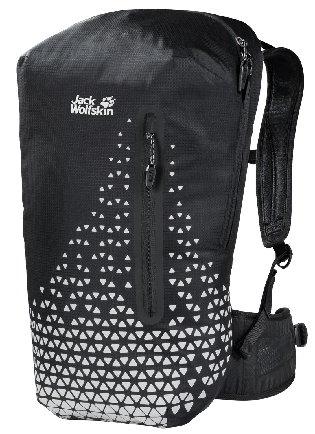 Jack Wolfskin Nighthawk 22 Rucksack (8091 reflective grid) von Jack Wolfskin