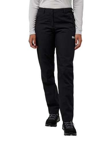 Jack Wolfskin Damen Parana Pants Wanderhose, Schwarz, 18 Kurz EU von Jack Wolfskin