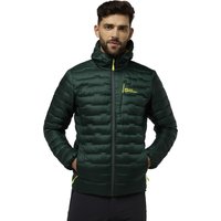 Jack Wolfskin Passamani Down Hoody Men Daunenjacke Herren M black olive black olive von Jack Wolfskin