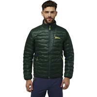 Jack Wolfskin Passamani Down Jacket Men Daunenjacke Herren M black olive black olive von Jack Wolfskin