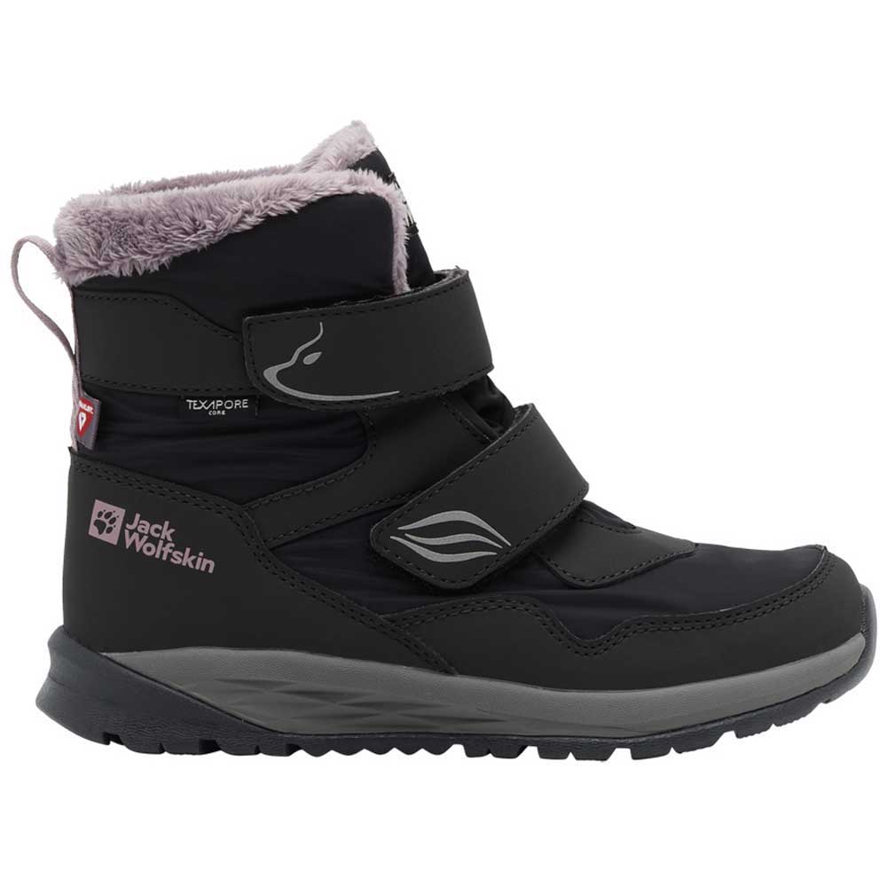 Jack Wolfskin Polar Bear-g Texapore Mid Vc Snow Boots Schwarz EU 26 von Jack Wolfskin