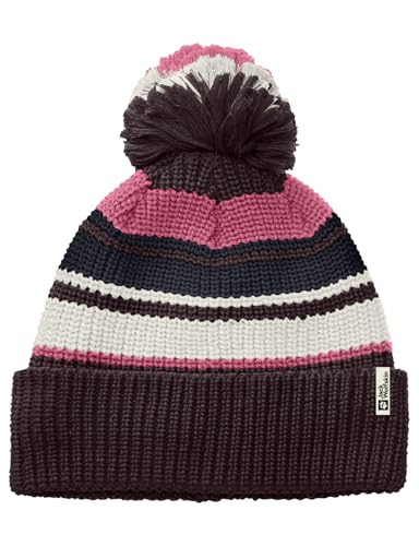 Jack Wolfskin Unisex Kinder Pompom Kids Beanie-Mütze, Boysenberry, Einheitsgröße EU Jack Wolfskin Unisex Kinder Pompom Kids Beanie-Mütze, Boysenberry, Einheitsgröße EU von Jack Wolfskin