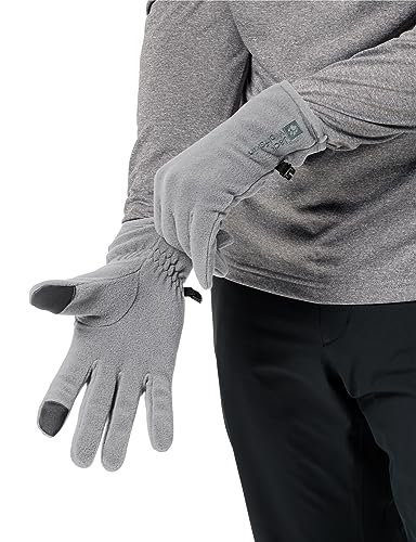 Jack Wolfskin Unisex REAL STUFF GLOVE Handschuh, Slate grey, XL von Jack Wolfskin