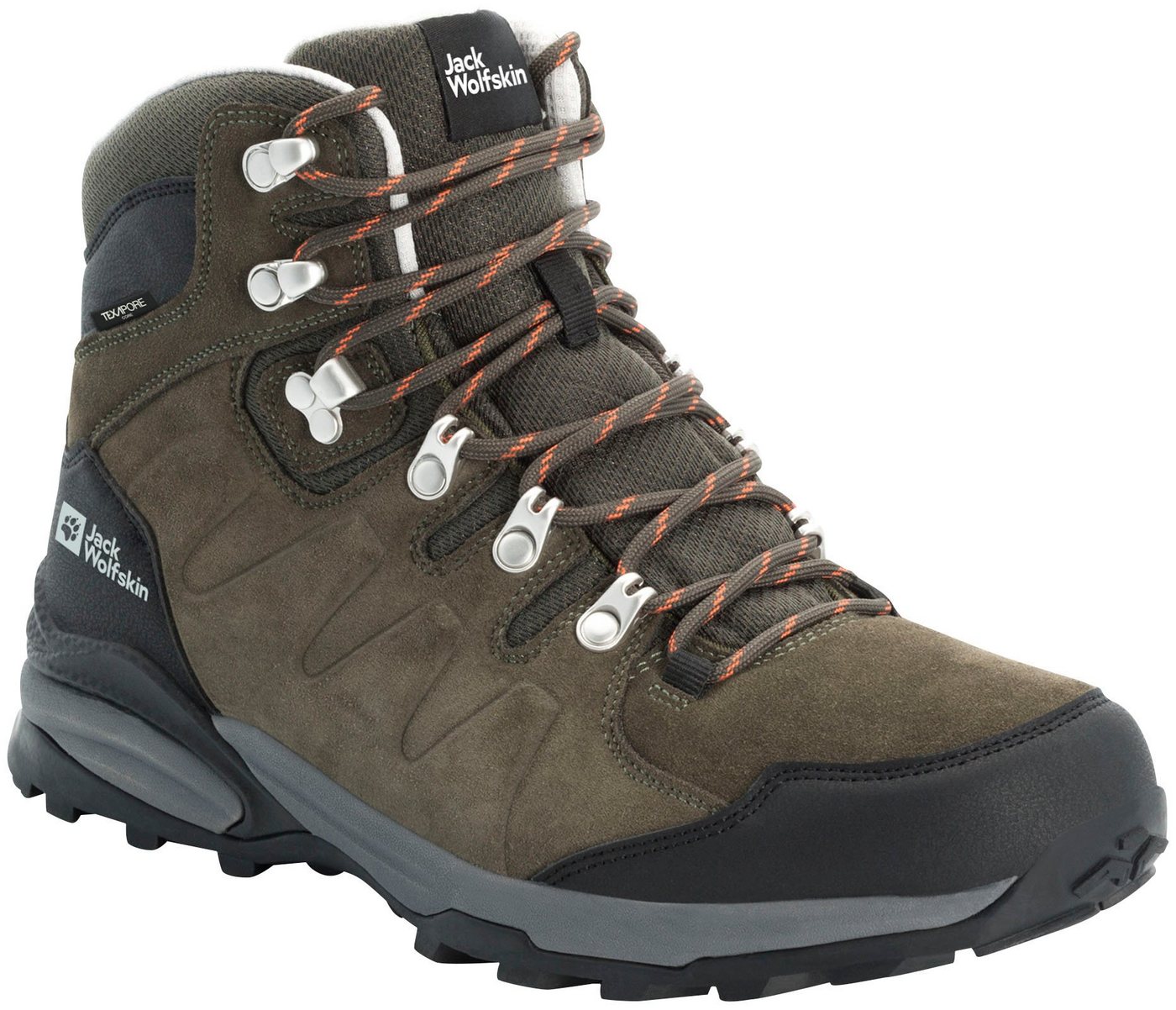 Jack Wolfskin REFUGIO TEXAPORE MID M Wanderschuh wasserdicht von Jack Wolfskin