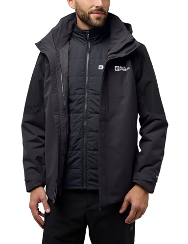 Jack Wolfskin Herren Romberg 3in1 Jkt M, Phantom, XL EU Jack Wolfskin Herren Romberg 3in1 Jkt M, Phantom, XL EU von Jack Wolfskin