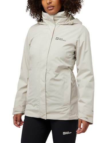 Jack Wolfskin Damen Rotwand 3in1 Jkt W, Seal, S EU von Jack Wolfskin