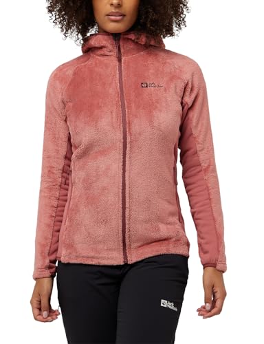 Jack Wolfskin Damen Rotwand Hooded Fz W, Mineral Red, XS EU Jack Wolfskin Damen Rotwand Hooded Fz W, Mineral Red, XS EU von Jack Wolfskin