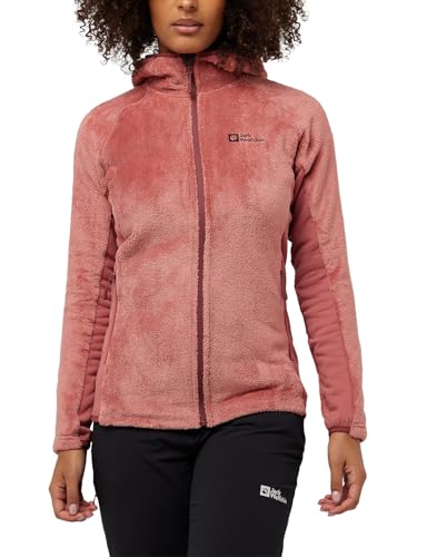 Jack Wolfskin Damen Rotwand Hooded Fz W, Mineral Red, XS EU von Jack Wolfskin