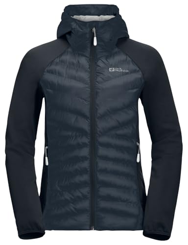 Jack Wolfskin Damen Routeburn Pro Hybrid W Softshelljacke, Graphite/Cool Grey, L EU von Jack Wolfskin