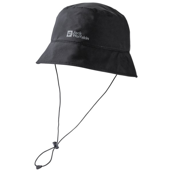 Jack Wolfskin - Rain Bucket Hat - Hut Gr M schwarz von Jack Wolfskin