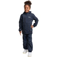 Jack Wolfskin Rainy Days 2L Jacket Kids Regenjacke Kinder 128 blue night blue von Jack Wolfskin