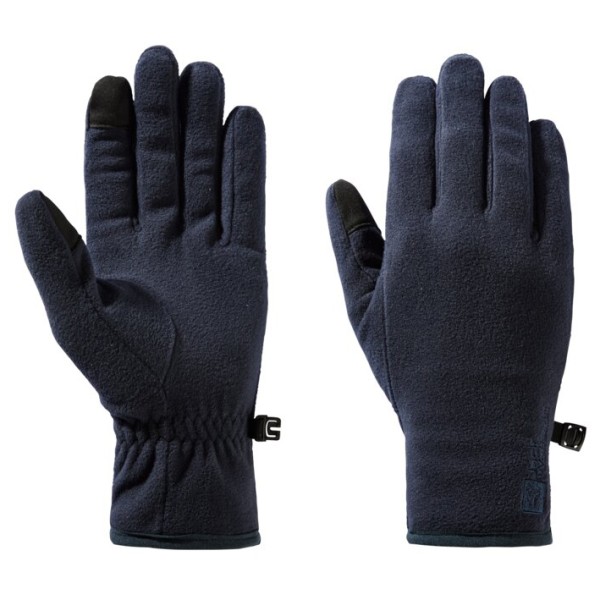 Jack Wolfskin - Real Stuff Glove - Handschuhe Gr L blau von Jack Wolfskin