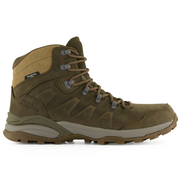 Jack Wolfskin - Refugio Prime Texapore Mid - Wanderschuhe Gr 9 grau von Jack Wolfskin