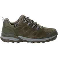 Jack Wolfskin Refugio Texapore Low Men Wasserdichte Wanderschuhe Herren 44 brown cold coffee von Jack Wolfskin