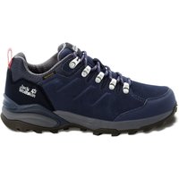 Jack Wolfskin Refugio Texapore Low Women Wasserdichte Wanderschuhe Damen 36 dark blue / grey Dark Blue / Grey von Jack Wolfskin