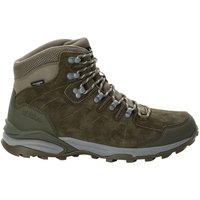 Jack Wolfskin Refugio Texapore Mid Men Wasserdichte Wanderschuhe Herren 40 brown cold coffee von Jack Wolfskin