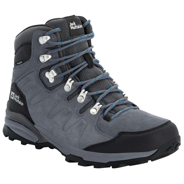 Jack Wolfskin - Refugio Texapore Mid - Wanderschuhe Gr 46 grau von Jack Wolfskin