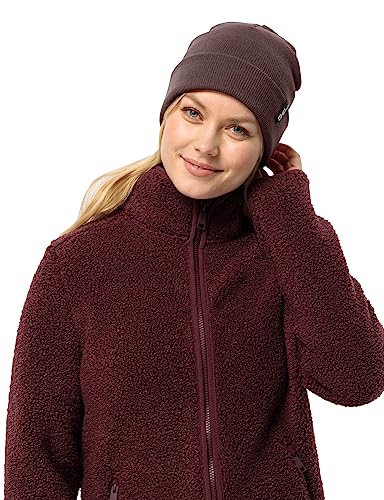 Jack Wolfskin Unisex Rib Beanie-Mütze, Boysenberry, One Size von Jack Wolfskin