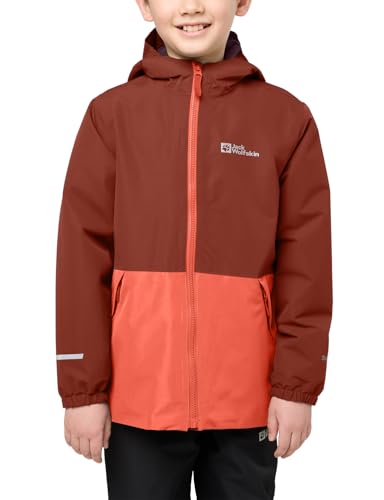 Jack Wolfskin Unisex Kinder Snowy Days, Intense Rust, 164 EU Jack Wolfskin Unisex Kinder Snowy Days, Intense Rust, 164 EU von Jack Wolfskin