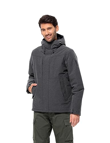 Jack Wolfskin Men Snowy Park JKT M Jacket, Black, M Jack Wolfskin Men Snowy Park JKT M Jacket, Black, M von Jack Wolfskin