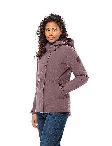 Jack Wolfskin Damen Snowy Park JKT W Jacket, Boysenberry, 42 von Jack Wolfskin