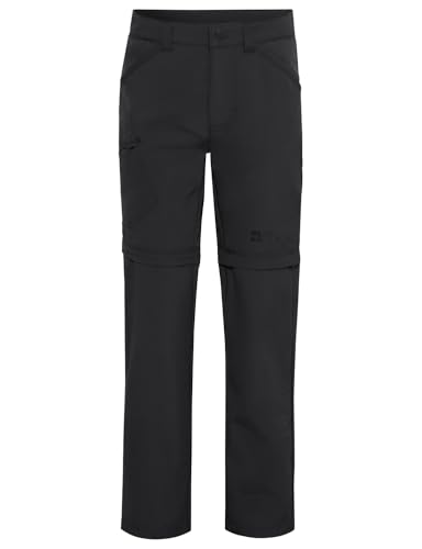 Jack Wolfskin Unisex Kinder Safari Zip Off Pants K Outdoorhose, Schwarz, 128 EU Jack Wolfskin Unisex Kinder Safari Zip Off Pants K Outdoorhose, Schwarz, 128 EU von Jack Wolfskin