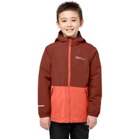 Jack Wolfskin Snowy Days Jacket Kids Regenjacke Kinder 104 red intense rust von Jack Wolfskin