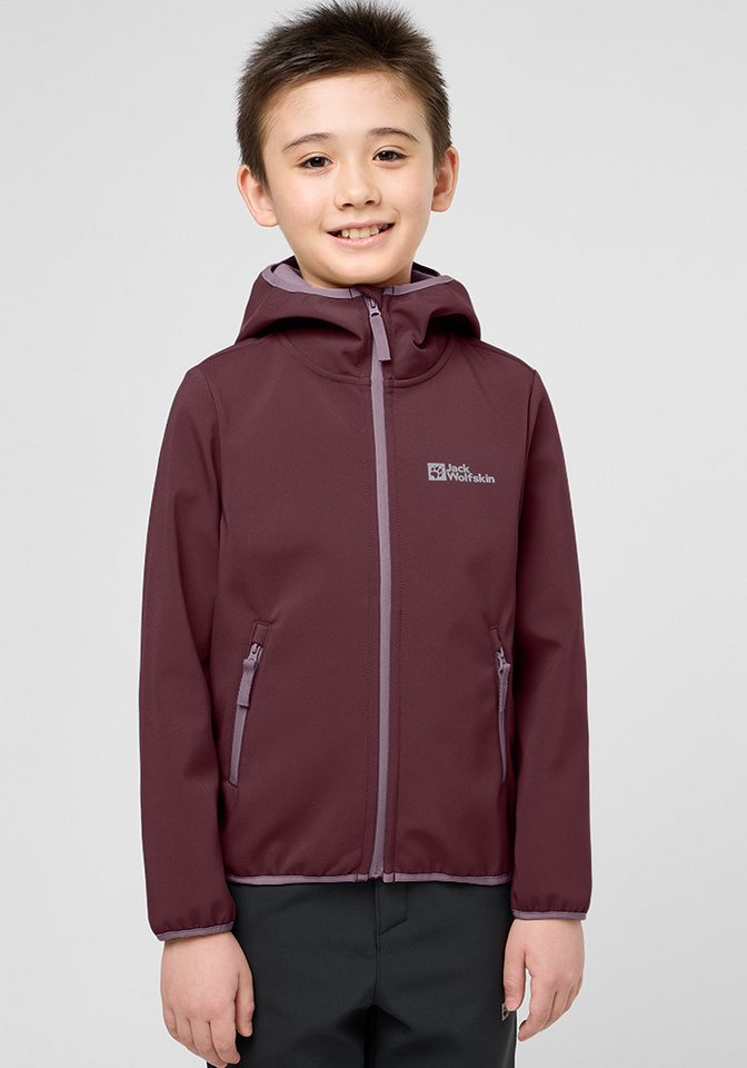 Jack Wolfskin Softshelljacke FOURWINDS JACKET KIDS von Jack Wolfskin