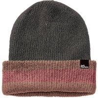 Jack Wolfskin Spirit Knit Beanie Youth Beanie Mütze Jugendliche one size wild ginger wild ginger von Jack Wolfskin