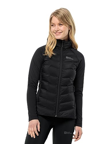 Jack Wolfskin Damen Tasman DOWN HYBRID W Daunenjacke, Black, M Jack Wolfskin Damen Tasman DOWN HYBRID W Daunenjacke, Black, M von Jack Wolfskin