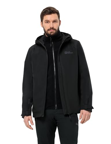 Jack Wolfskin Herren Taubenberg 3in1 Jkt M, Schwarz, L EU Jack Wolfskin Herren Taubenberg 3in1 Jkt M, Schwarz, L EU von Jack Wolfskin