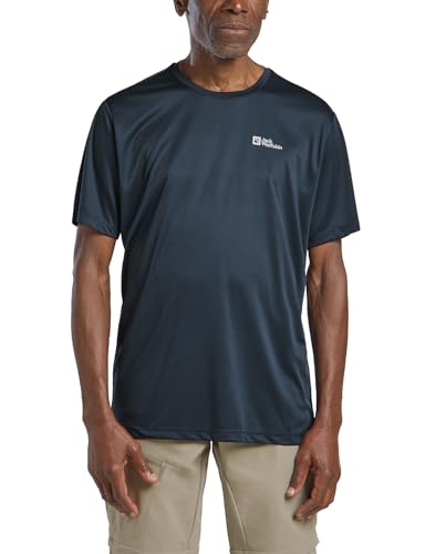 Jack Wolfskin Herren Tech M T-Shirt, Midnight Sky, M EU Jack Wolfskin Herren Tech M T-Shirt, Midnight Sky, M EU von Jack Wolfskin