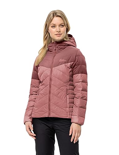 Jack Wolfskin Damen Tundra DOWN Hoody W Daunenjacke, Blush Powder, S von Jack Wolfskin