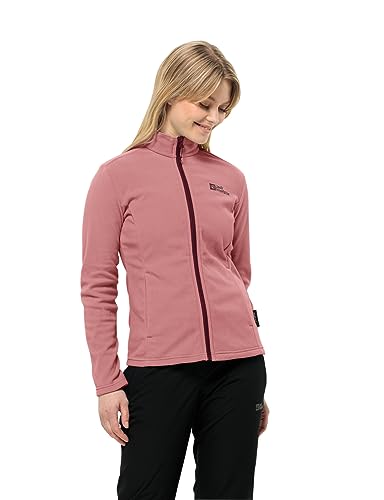 Jack Wolfskin Damen Taunus FZ W Fleece-Jacke, Blush Powder, S von Jack Wolfskin