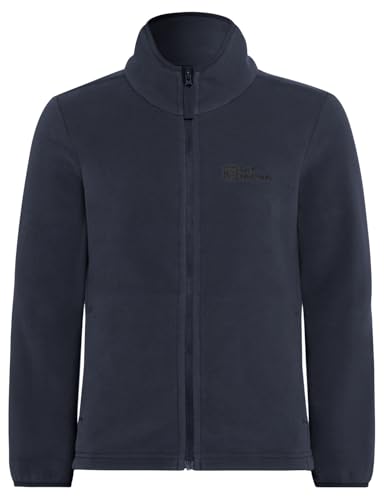 Jack Wolfskin Unisex Kinder Taunus Fleece-Jacke, Night Blue, 116 EU von Jack Wolfskin