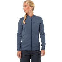 Jack Wolfskin Tervern FZ Women Fleecejacke Damen L blue Evening Sky von Jack Wolfskin