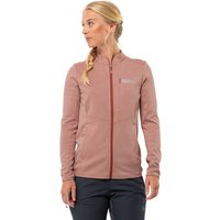 Jack Wolfskin Tervern FZ Women Fleecejacke Damen S pink Rose Dawn von Jack Wolfskin