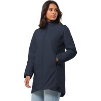 Jack Wolfskin Textor Coat Women Wasserdichter Mantel Damen XS blue night blue von Jack Wolfskin