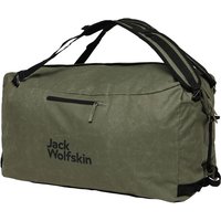 Jack Wolfskin Traveltopia Duffle 85 Sport- und Reiserucksack one size dusty olive dusty olive von Jack Wolfskin