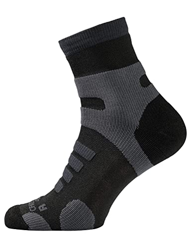 Jack Wolfskin Unisex Cross Trail Classic Cut Chaussettes Socken, (Black), (Herstellergröße: 35-37) von Jack Wolfskin