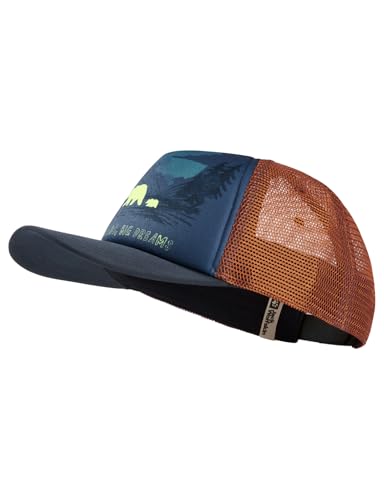 Jack Wolfskin Unisex Kinder Animal Mesh Cap Baseballkappe, Print Evening Sky, Einheitsgröße EU von Jack Wolfskin