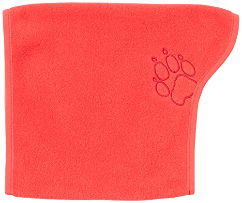 Jack Wolfskin Unisex Kinder BAKSMALLA FLEECE LOOP KIDS Schal, tulip red von Jack Wolfskin