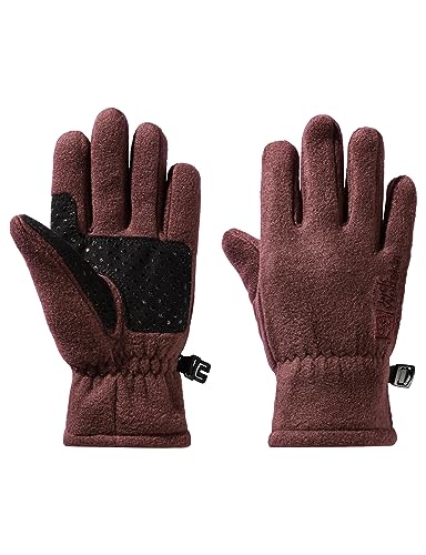 Jack Wolfskin Unisex Kinder Fleece Glove K Handschuh, Boysenberry, 116 von Jack Wolfskin